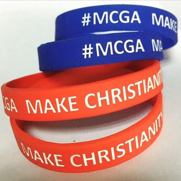 MAKE CHRISTIANITY GREAT AGAIN WRISTBAND (Blue, Free US Shipping) - Make The United States Great Again